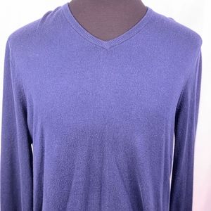 J.Crew Men's Cotton Cashmere V Neck Sweater